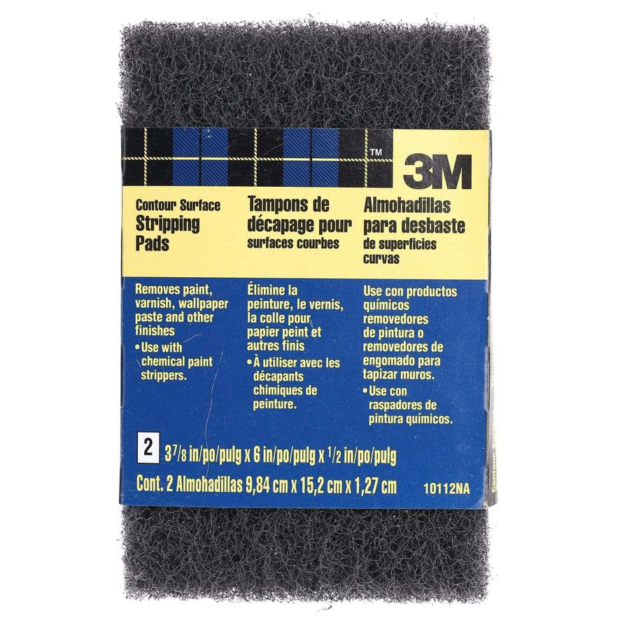 3M Contour Surface Stripping Pads (9.84 x 15.2 x 1.27 cm, 2 Pc.)