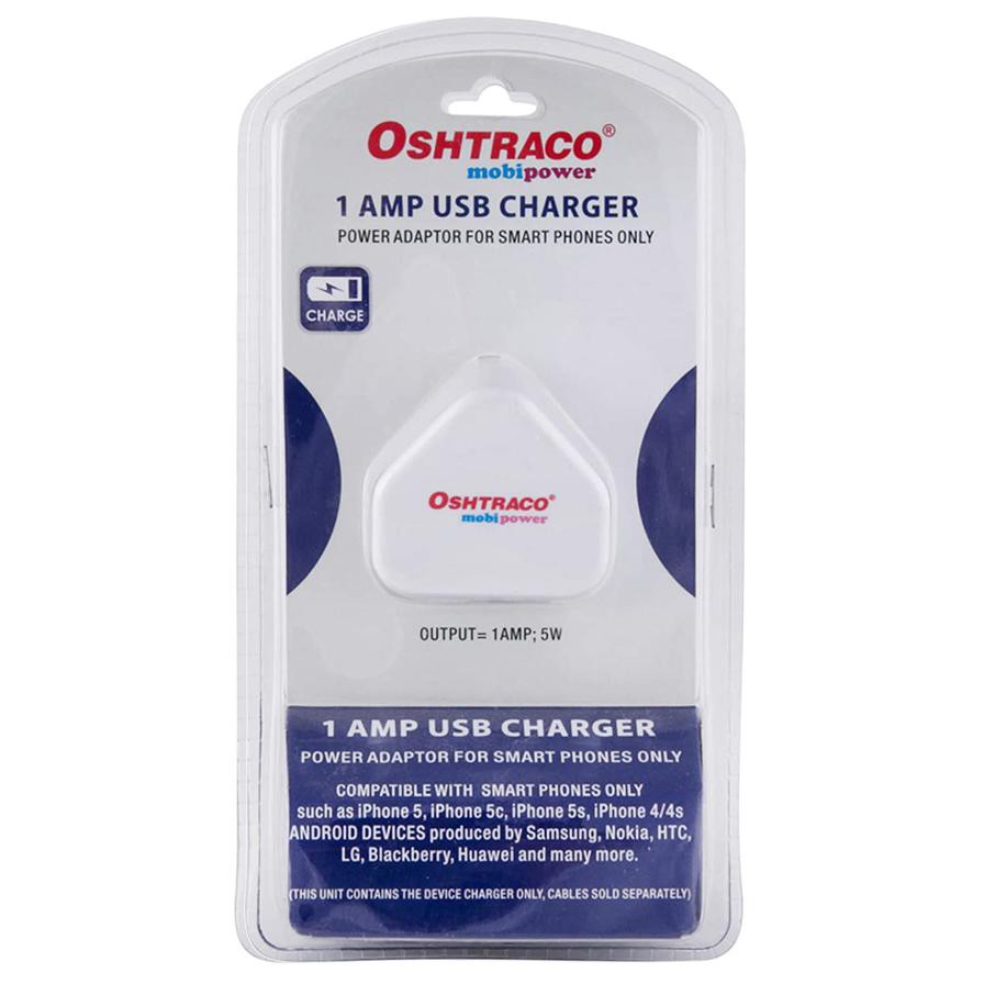 Oshtraco 1 AMP USB Charger