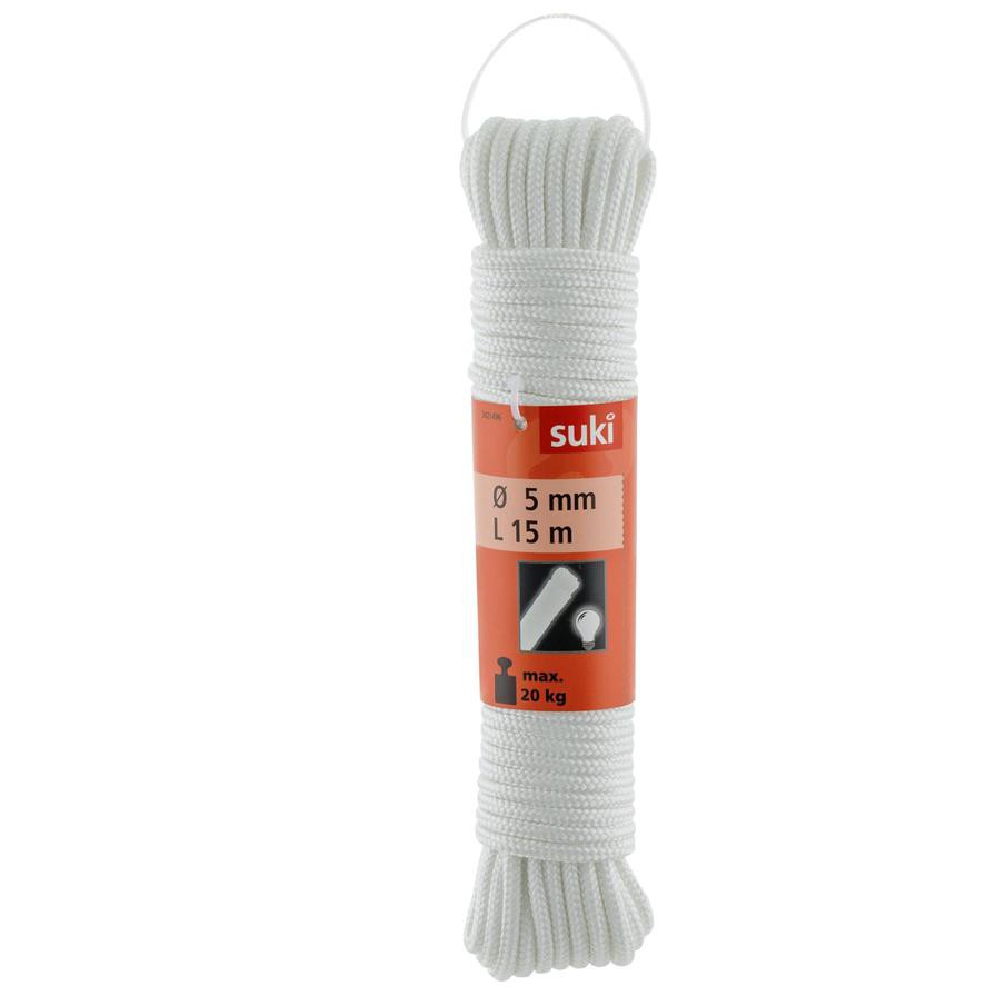 Suki Polyprophylene Reflective Braided Rope (0.48 x 1500 cm, Sold Per Piece)