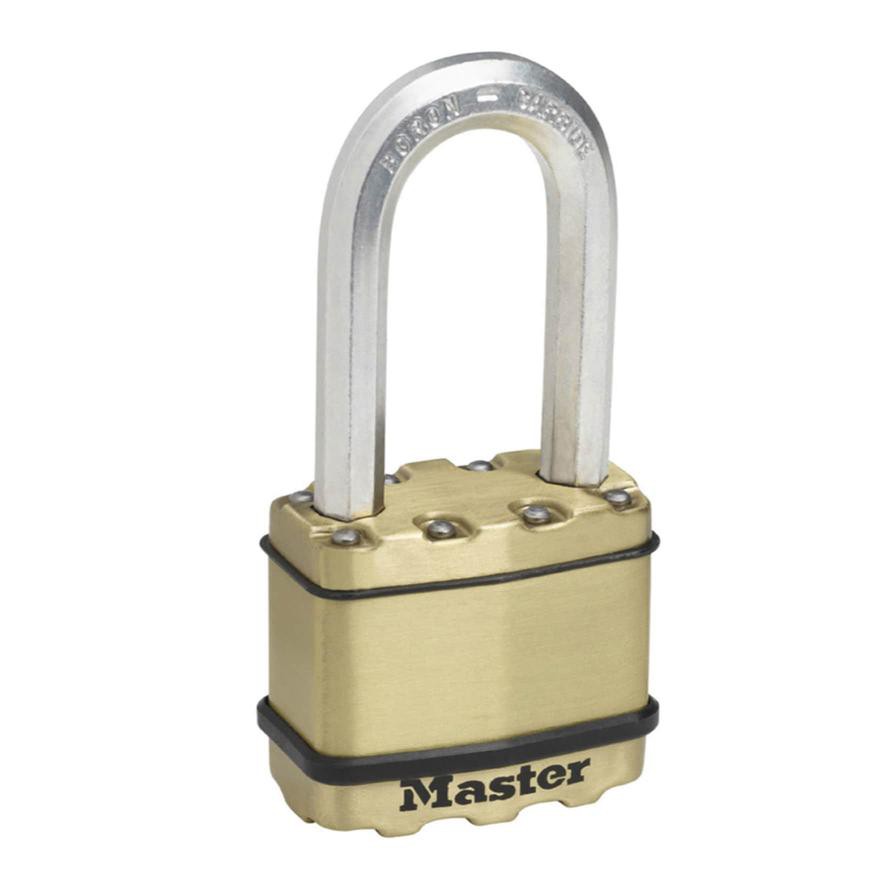 Master Lock Laminated Steel Heavy Duty Padlock W/Keys (10.4 x 5.2 x 3.1 cm)