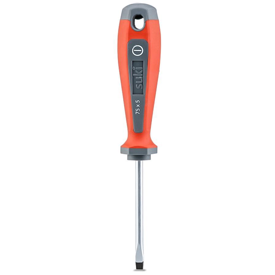 Suki Slot Screwdriver with Two-Tone Handle (75 x 5 mm)