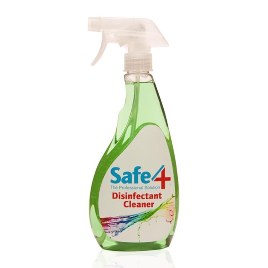 Safe4 RTU Trigger Disinfectant Cleaner (500 ml, Apple)