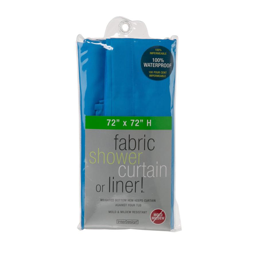 Interdesign Poly Azure Shower Curtain Liner