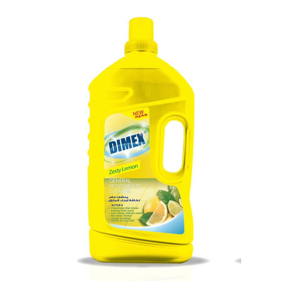 Dimex General Household Liquid Cleaner, Zesty Lemon (1200 ml)