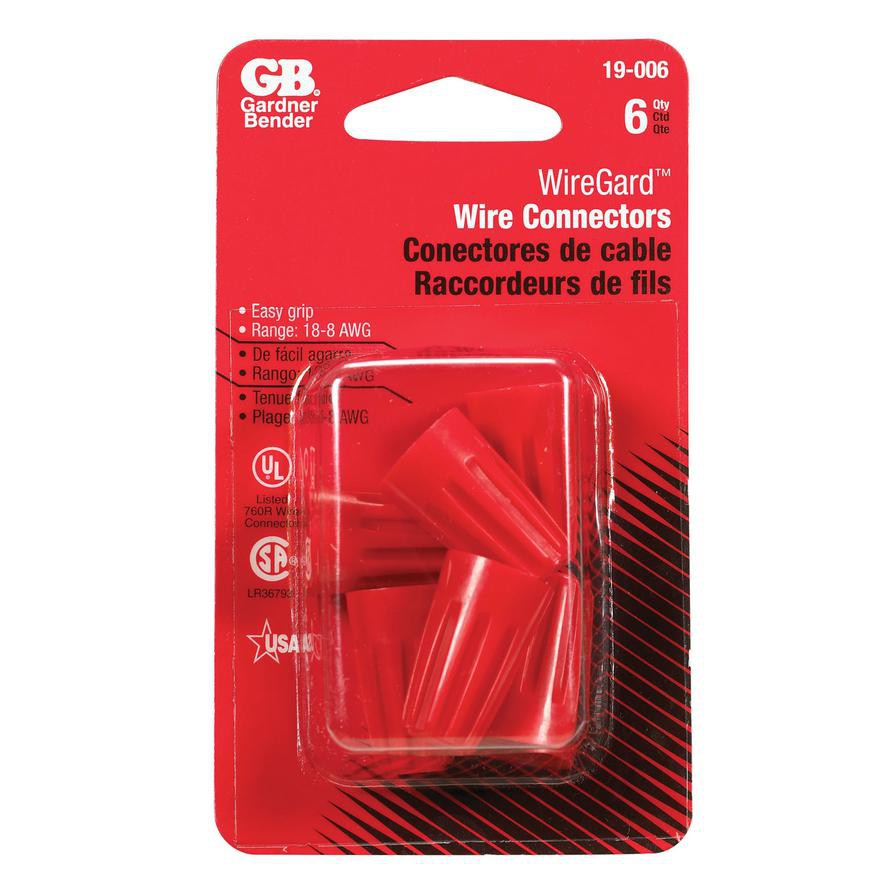 Gardner Bender WireGard Wire Connectors Pack (6 Pc.)