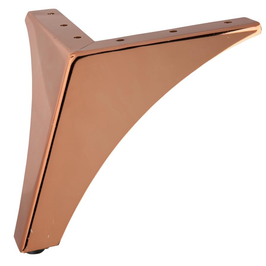 Hettich Furniture Foot (16 x 16 x 12 cm, Copper)