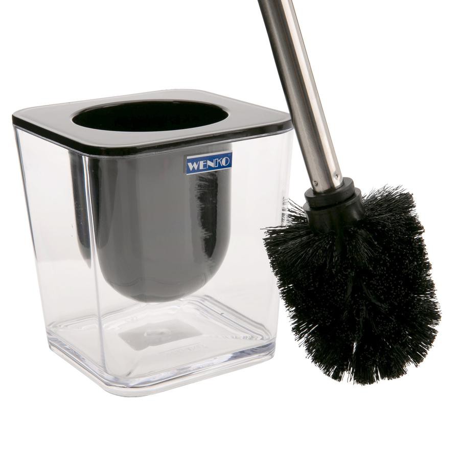 Wenko Candy Toilet Brush (12.5 cm, Clear)