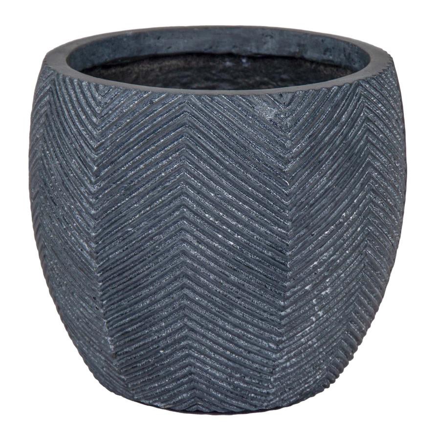 Glazed Terracotta Iowa Bullet Plant Pot Generic (44 x 44 x 39 cm, Large)