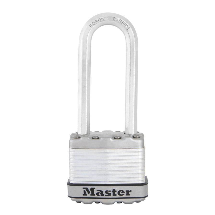 Master Lock Laminated Steel Heavy Duty Padlock W/Keys (11.2 x 4.5 x 2.7 cm)