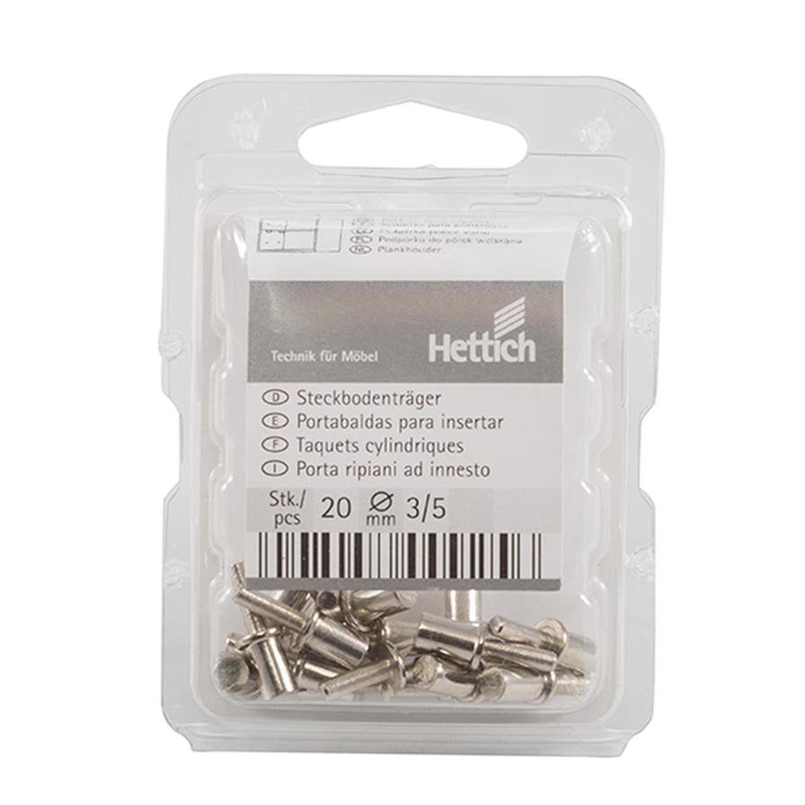 Hettich Plastic Door Buffer (27 x 28 mm, 2 Pieces)