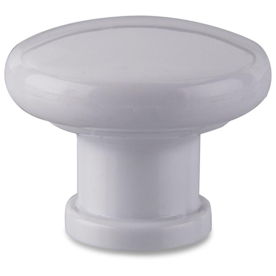 Hettich Furniture Knob (40 mm, White)