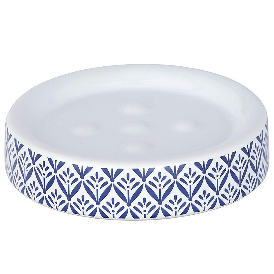 Wenko Lorca Soap Dish (12 cm, Blue)