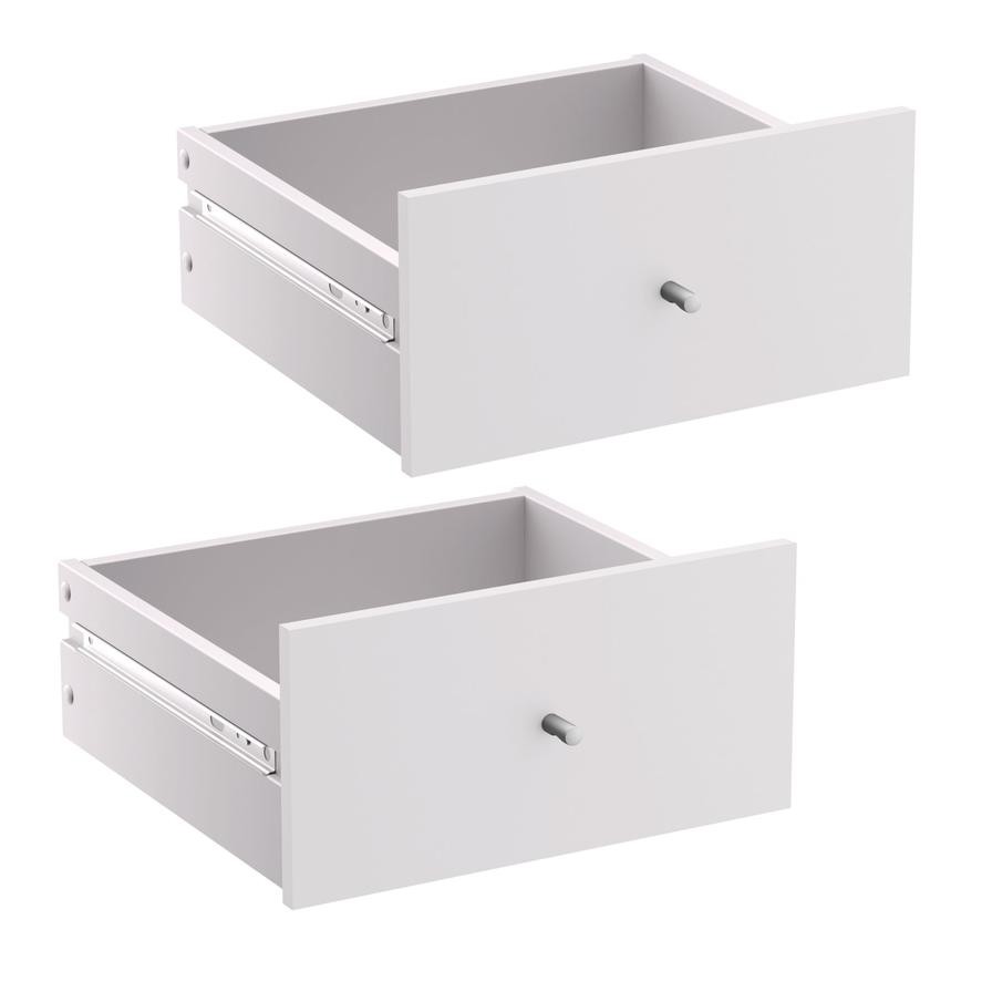 Form Konnect Particle Board Drawer Set (322 x 322 x 31 mm, 2 Pc.)