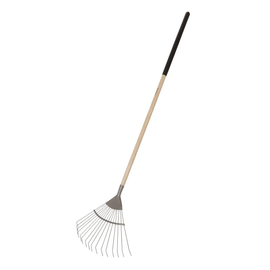 Magnusson Metal Garden Leaf Rake (1720 x 460 mm)