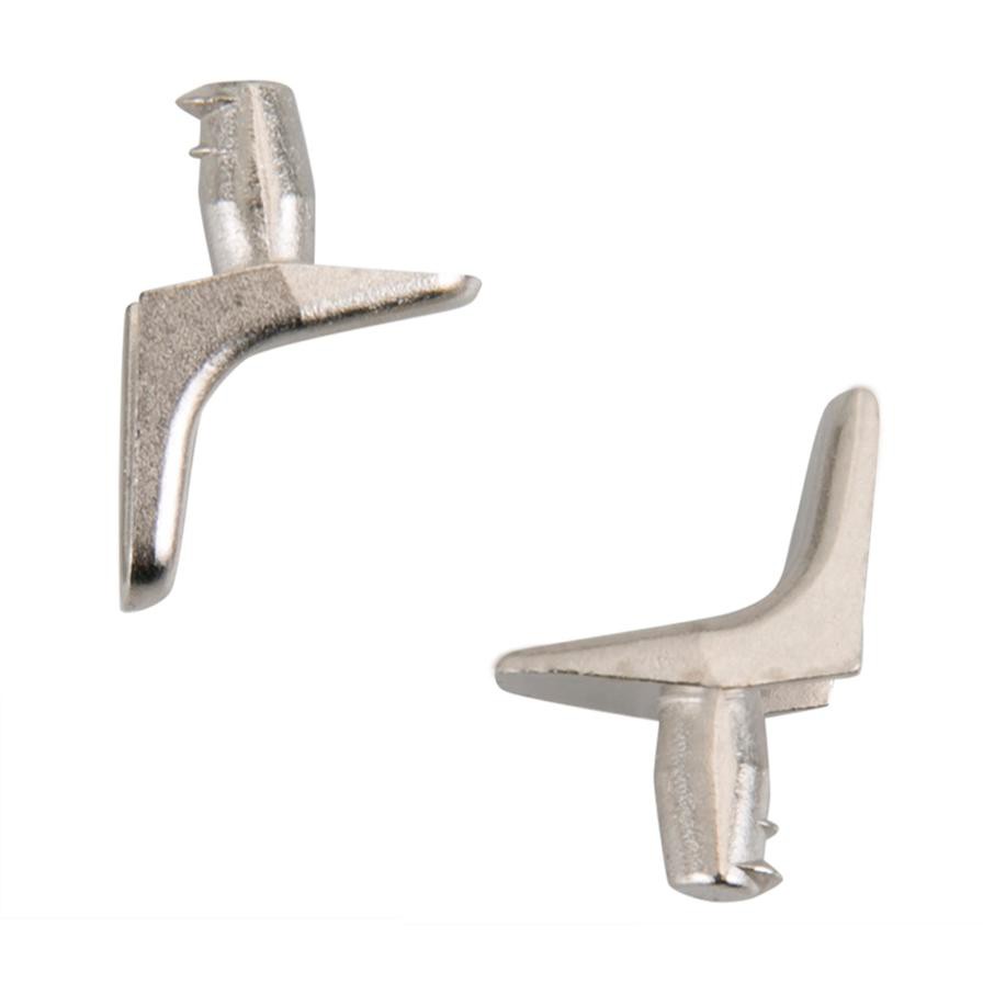 Hettich Sekura Nickel-Plated Shelf Support (5 mm, Pack of 20)