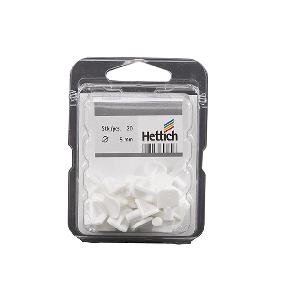 Hettich Shelf Support (5 mm, 20 Pieces)