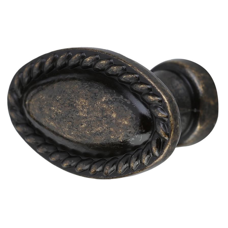 Hettich Antique Brass Plated Furniture Knob