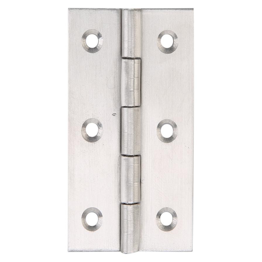 Hettich Stainless Steel Hinge (Silver, 60 x 35 mm)