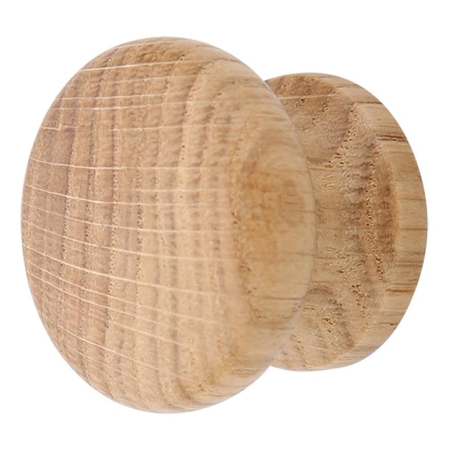 Hettich Oak Lacquered Furniture Knob (35 mm)