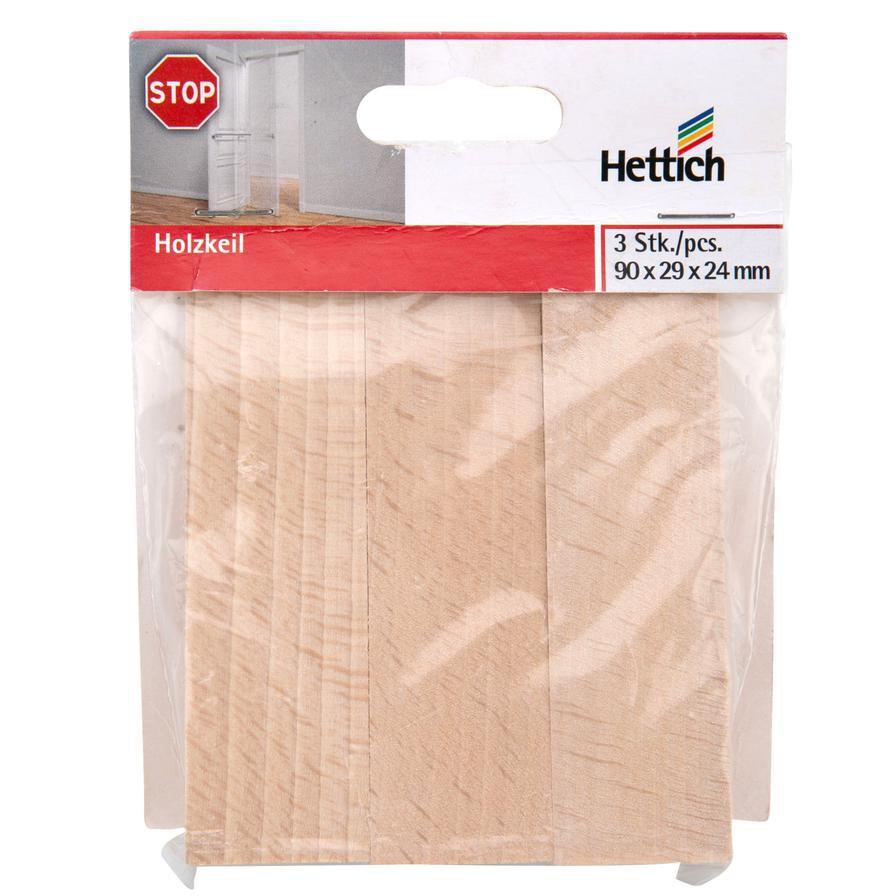 Hettich Wood Wedge (90 x 29 x 24 mm, 3 pcs)