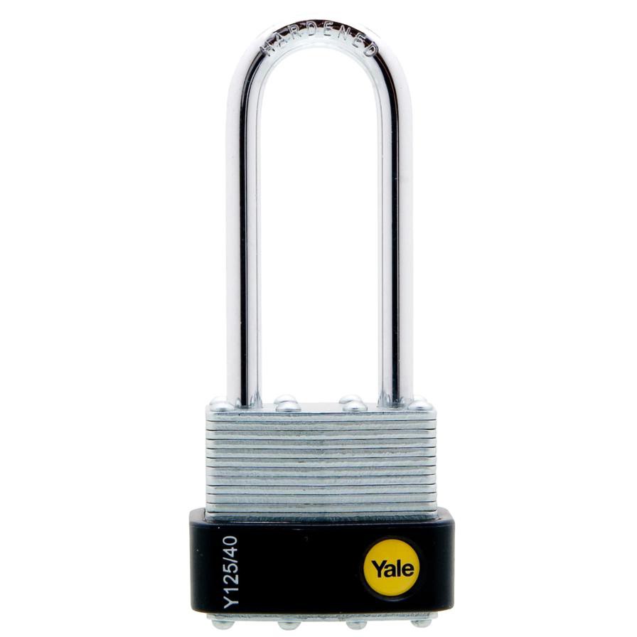 Yale Laminated Long Shackle Padlock (4 cm)