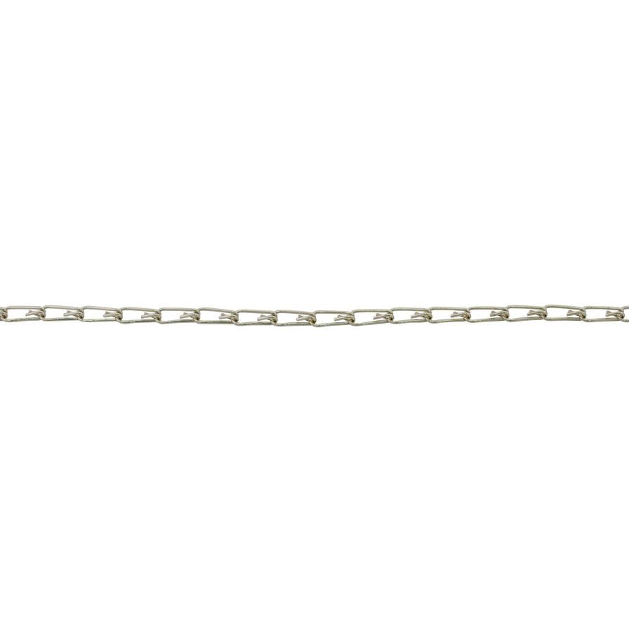 Suki Victoria Unwelded Steel Double Twisted Chain (0.15 cm, Sold Per Meter)