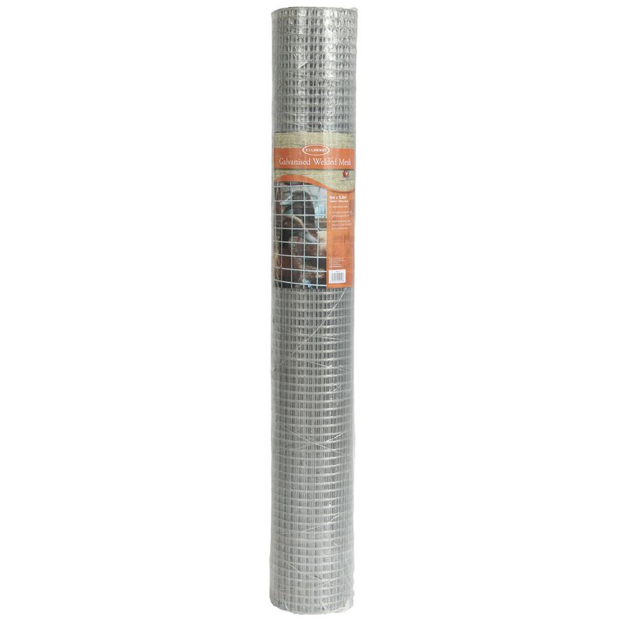 Tildenet Galvanised Welded Mesh Roll (90 x 600 cm)