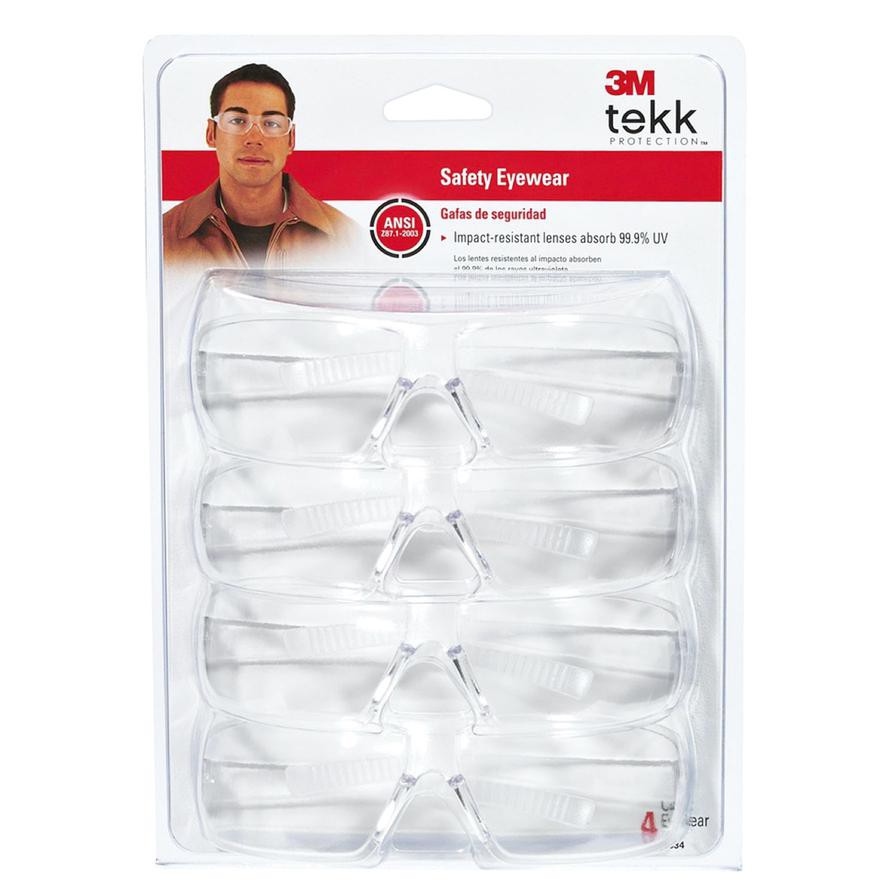 3M Polycarbonate Safety Eyewear (4 Pc.)