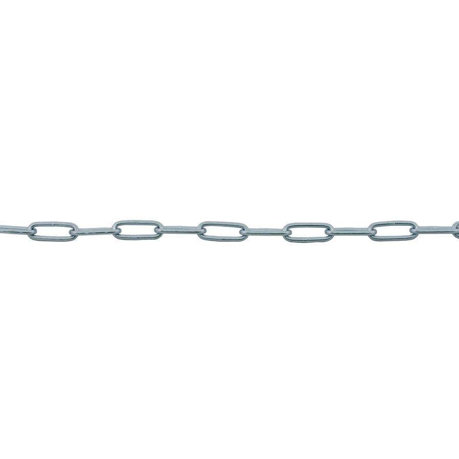 سلسلة فولاذية بحلقات طويلة وملحومة سوكي من النوع C (0.2 سم، يباع بالمتر)