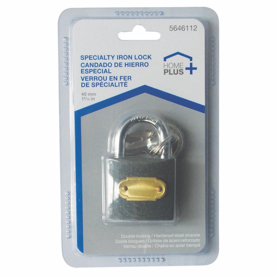 Home Plus Cast Iron Padlock (4 cm)