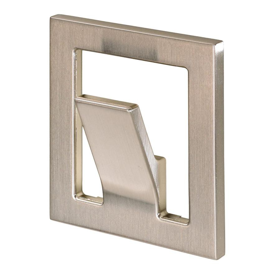 Hettich Die-Cast Stainless Steel Coat Hook (6 x 7 x 2 cm)