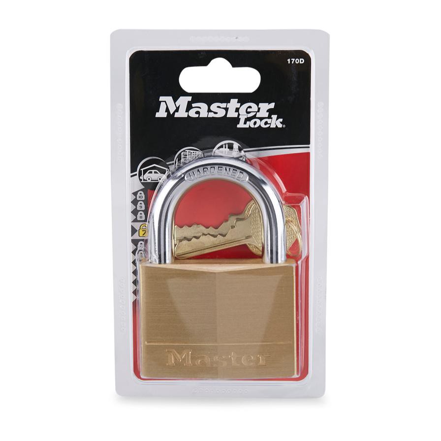 170EURD Padlock (70 mm, Brass)