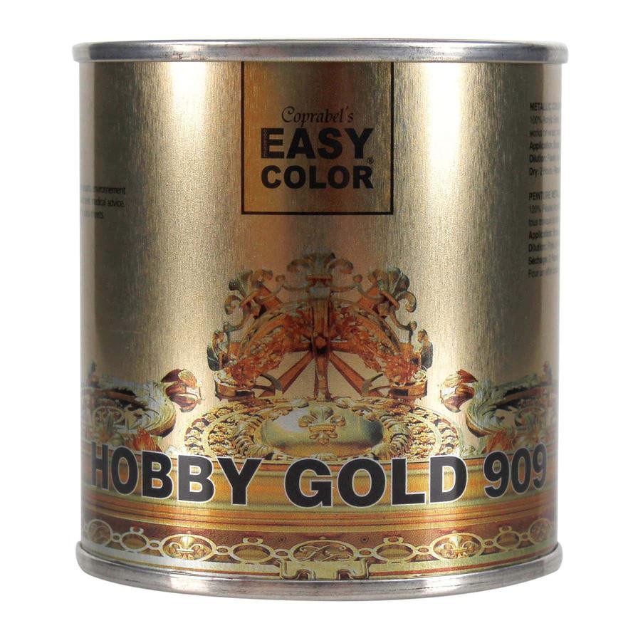 Easy Color Acrylic Paint (250 ml, Hobby Gold 909)