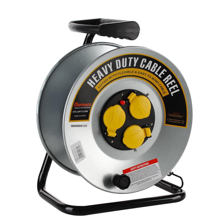 Oshtraco Heavy Duty Cable Reel (2000 x 0.15 cm)