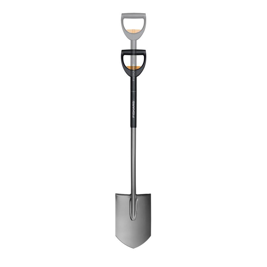 Telescopic Garden Spade (Black/Silver)