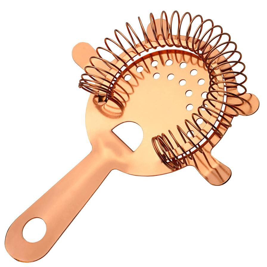 Raj Copper Cocktail Strainer (22.1 x 13.5 x 3 cm)