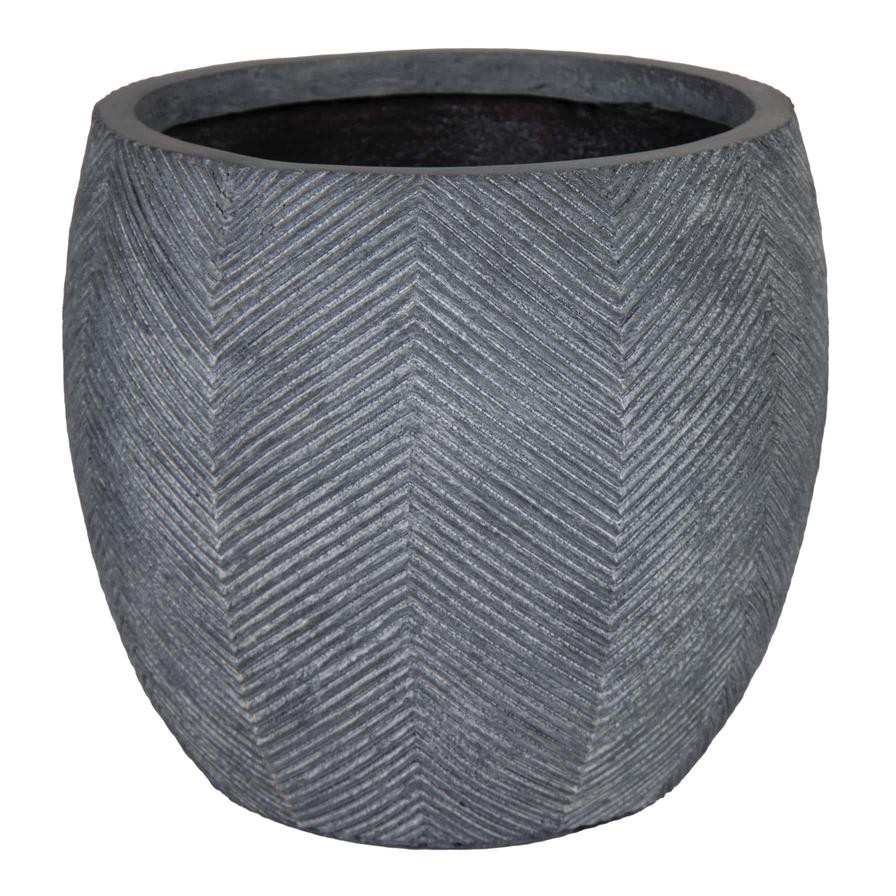 Glazed Terracotta Iowa Bullet Plant Pot Generic (44 x 44 x 39 cm, Large)