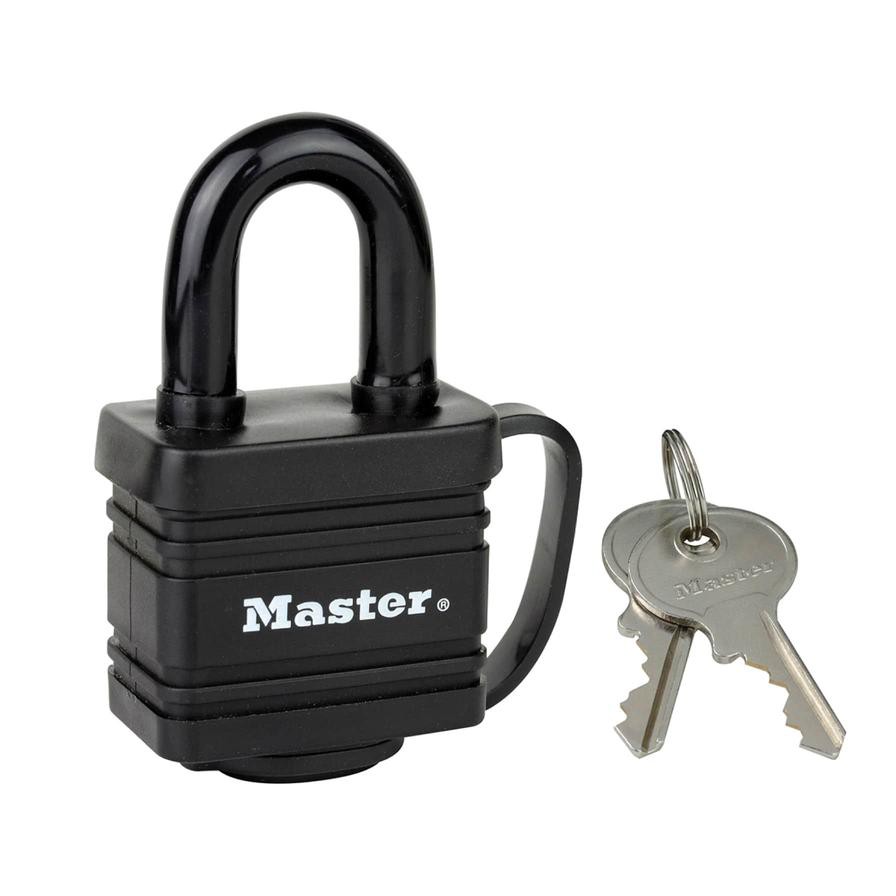 Master Lock Laminated Steel Padlock W/Keys (7.8 x 4 x 2.9 cm)