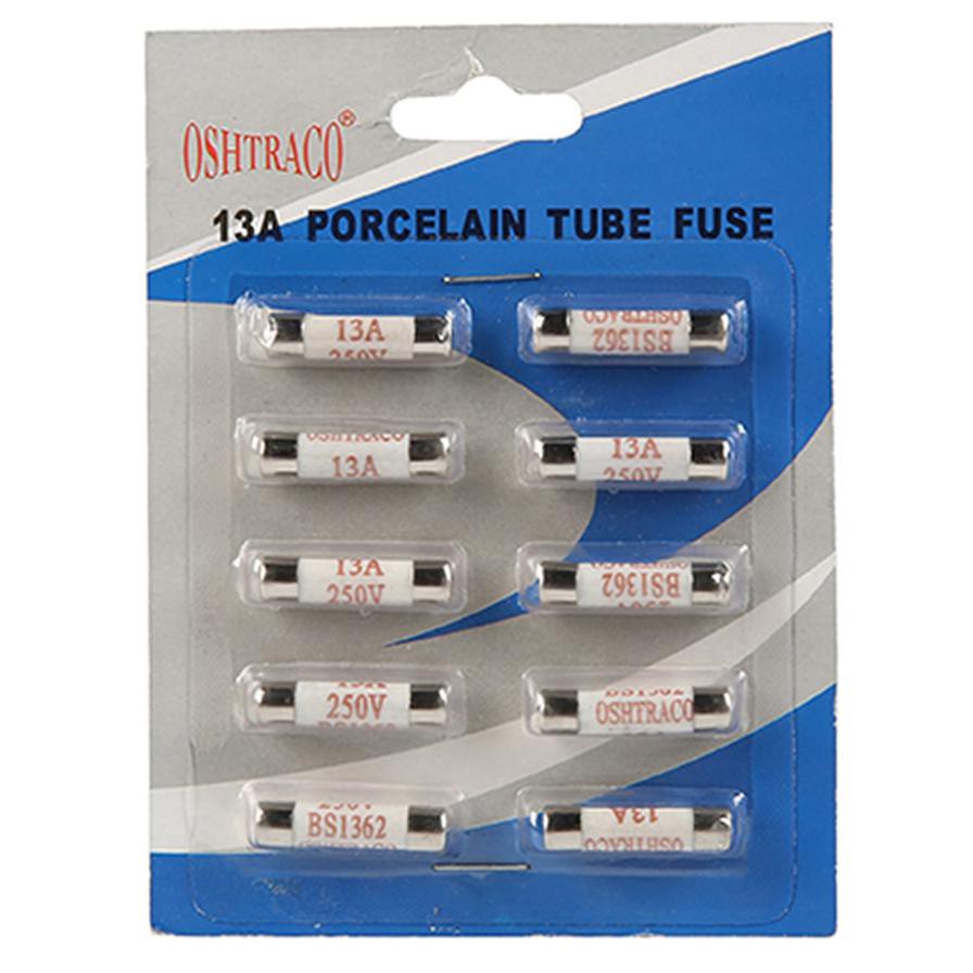 Oshtraco Fuse (13 A, Pack of 10)