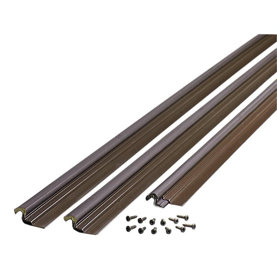 M-D Aluminum Door Jamb Weatherstrip Kit (91.44 x 214 cm)