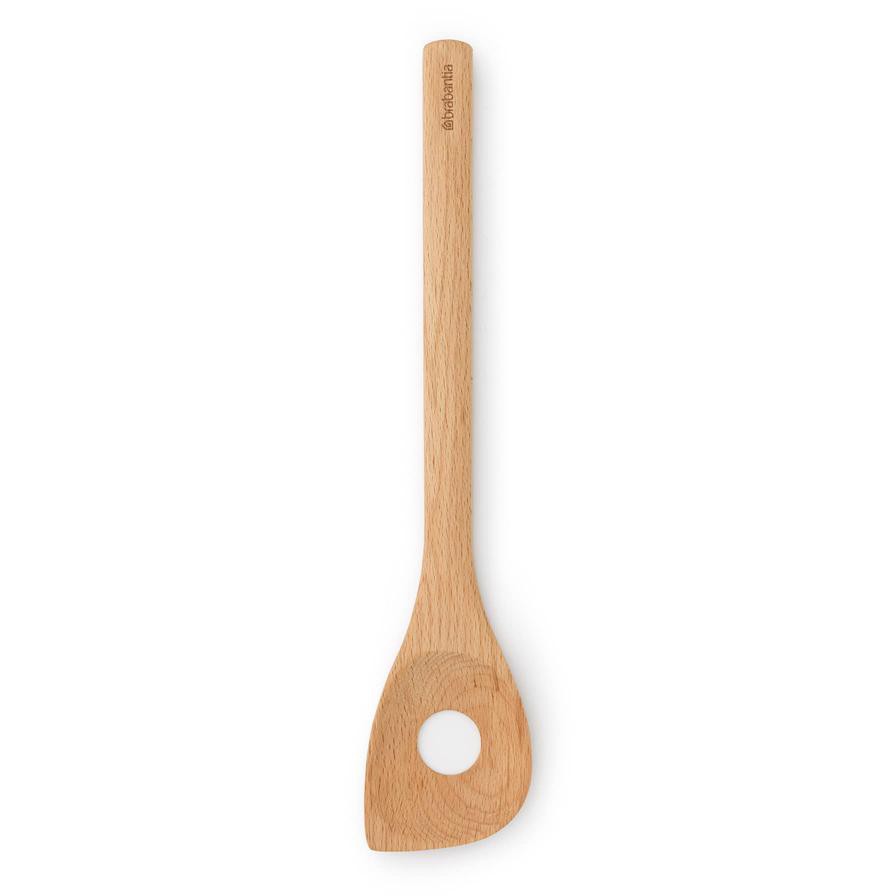 Brabantia Profile Wooden Corner Spoon (31.5 x 1.2 x 6.6 cm)