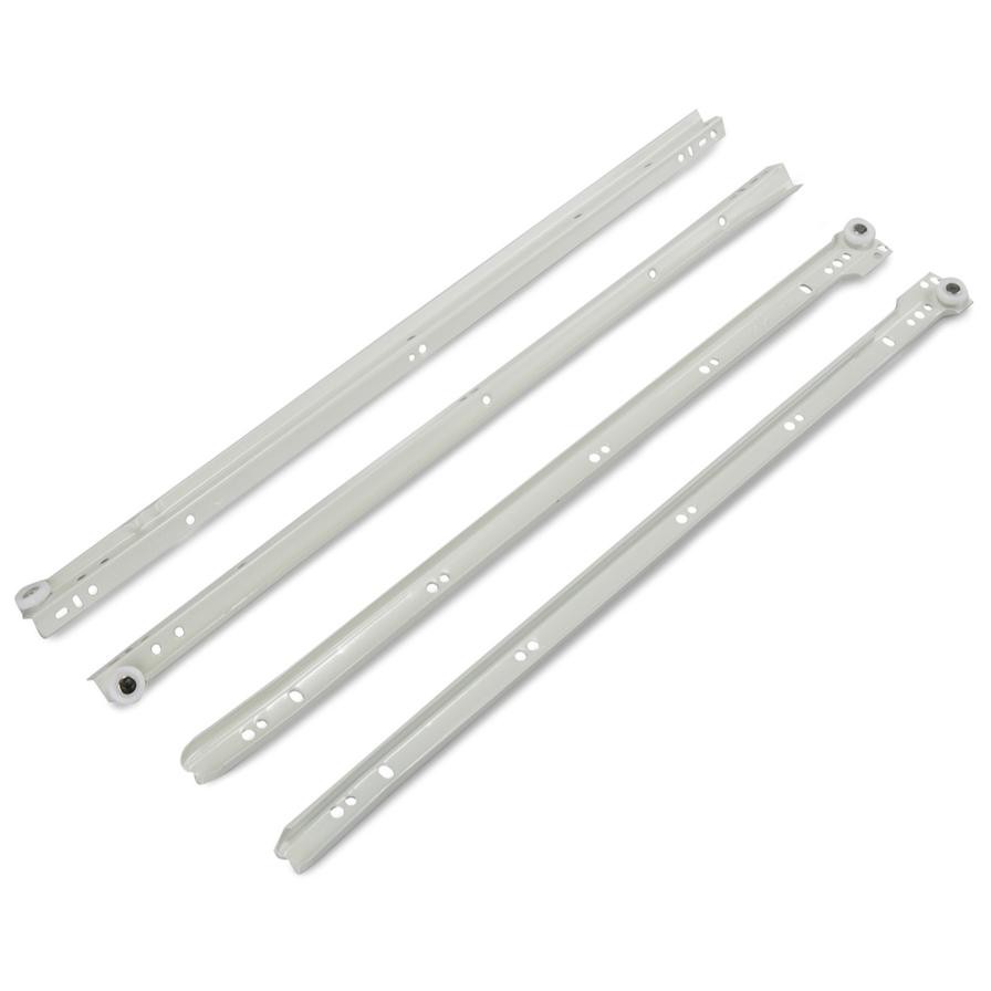 Hettich Drawer Runner (550 mm, White, 4 Pieces)