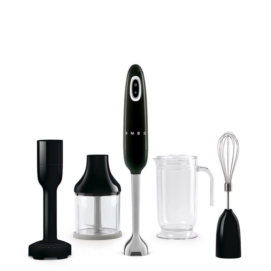 SMEG 50's Retro Style Hand Blender, HBF02BLEU (700 W, 5 pcs)