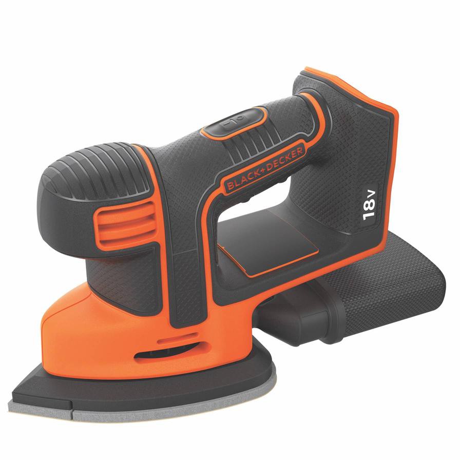 Black+Decker Cordless Mouse Sander, BDCDS18N-XJ (18 V)