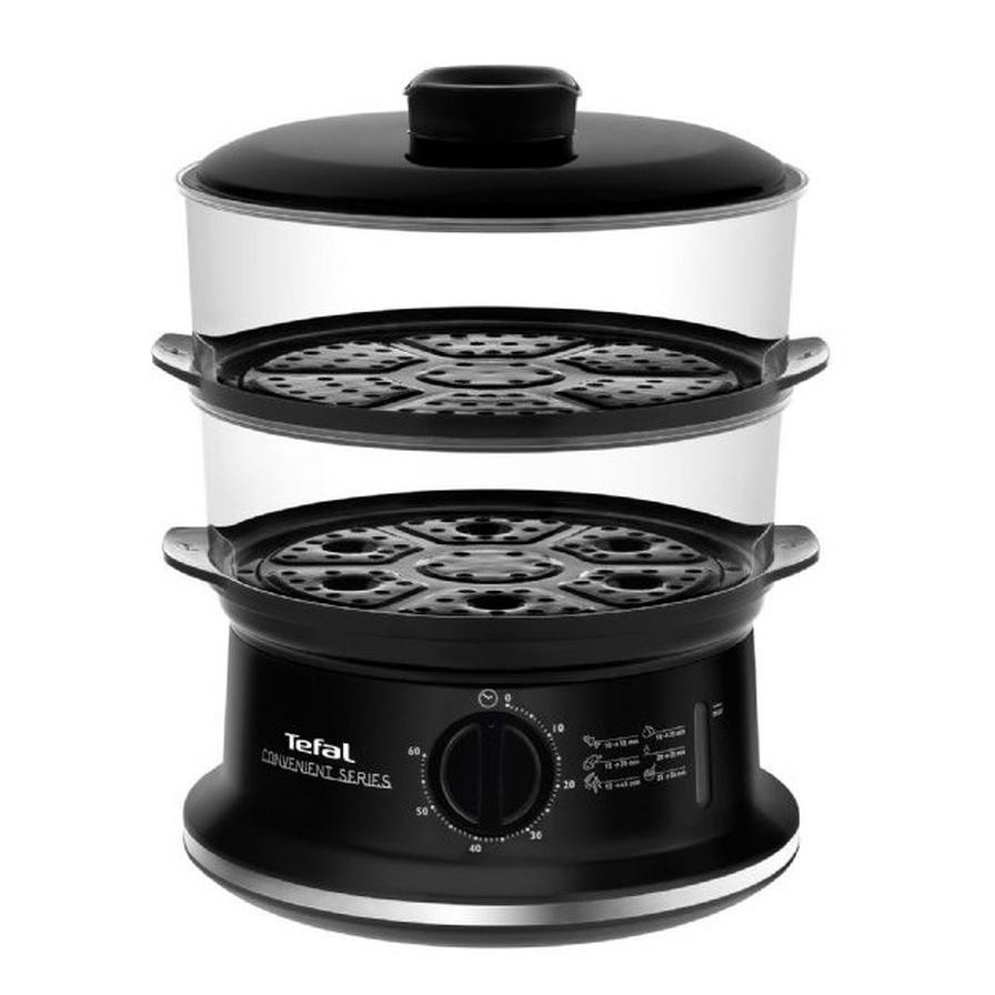 Tefal 2-Bowl Steam Cooker, VC140165 (900 W)