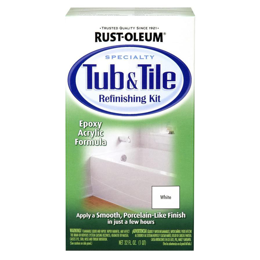 Tub & Tile Refinishing Kit (Set of 2)