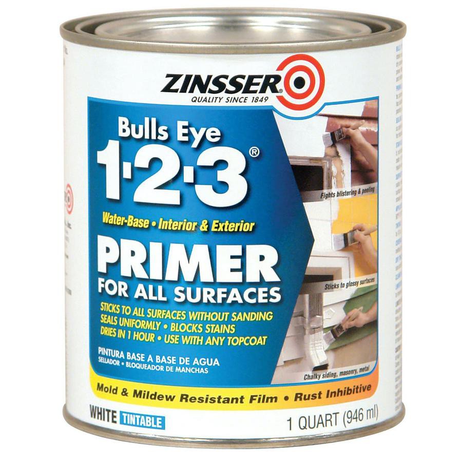 Zinsser Bulls Eye 1-2-3 PLUS Primer (946 ml)