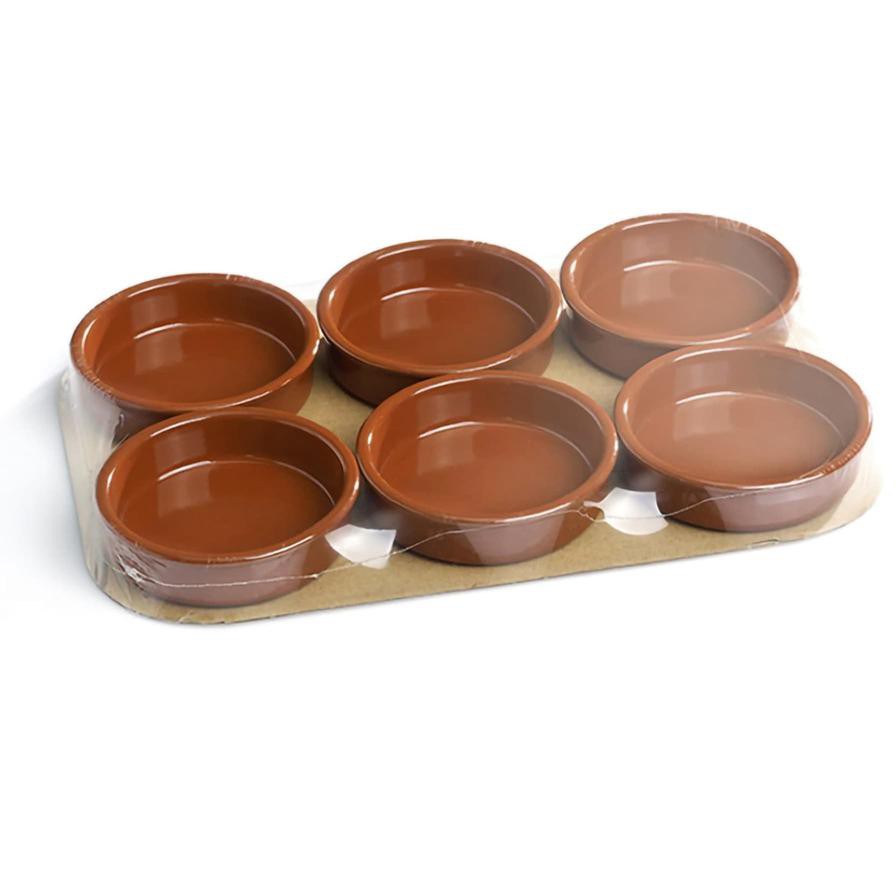 Regas Natural Terracotta Bowl Set (14 cm, 6 Pc.)