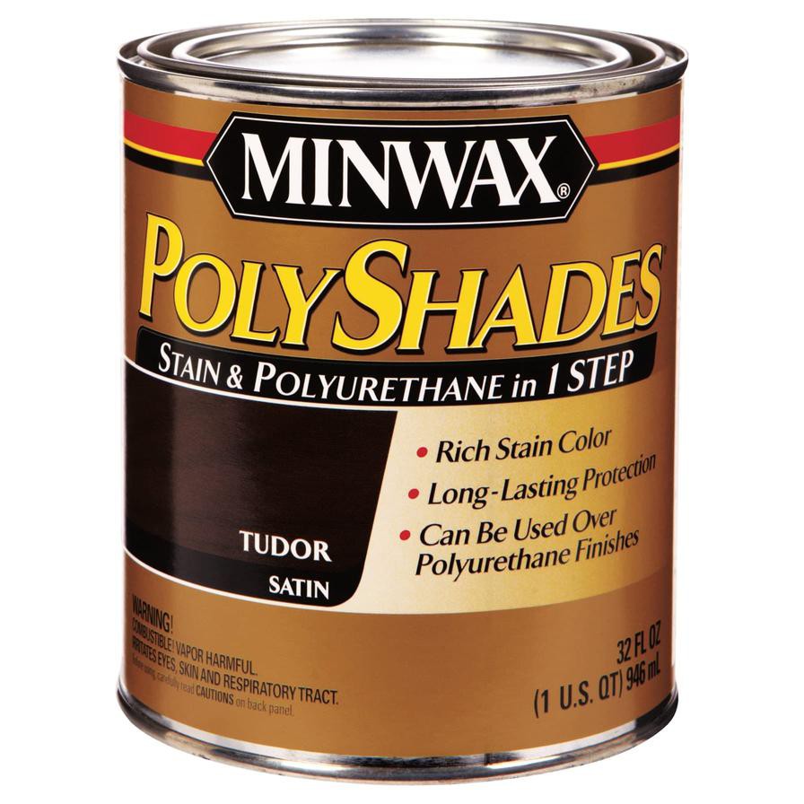 Minwax PolyShades Semi-Transparent Stain (946 ml, Tudor Satin)