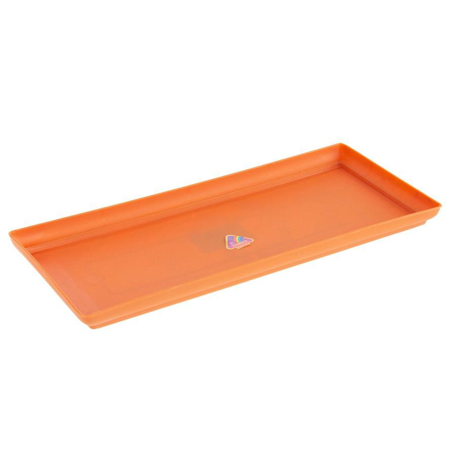 Plastic Rectangle Planter Tray (25 x 10.8 x 1.5 cm)